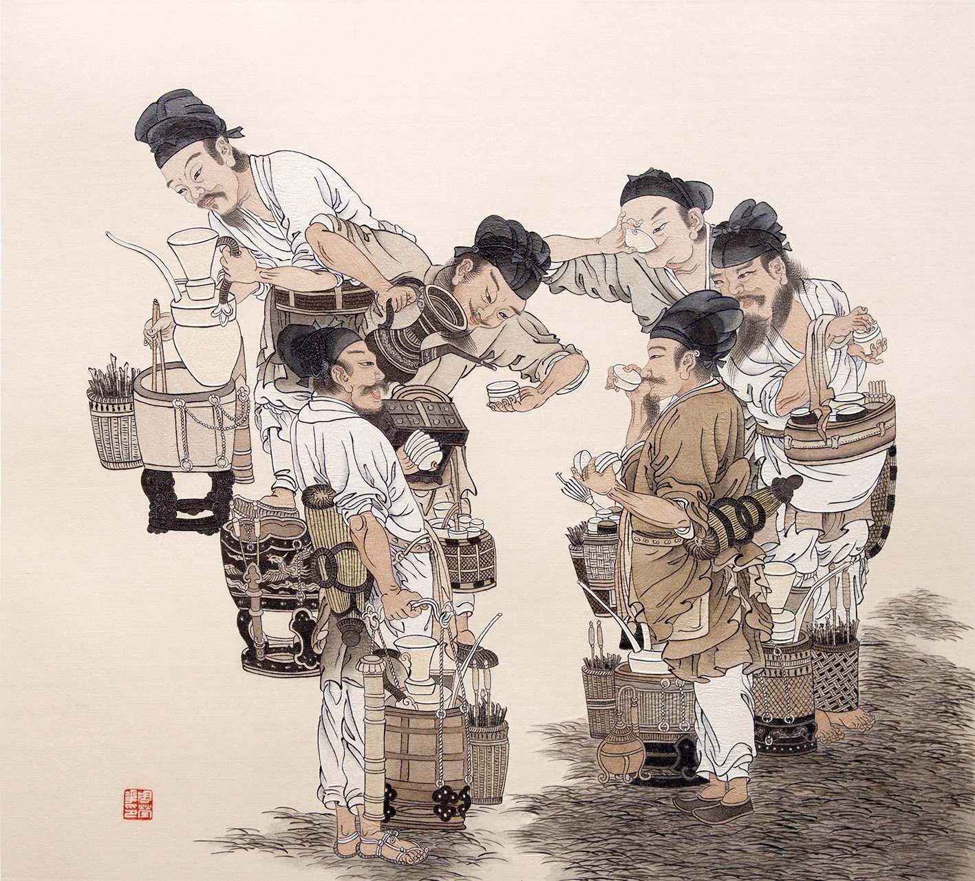 传统工艺之—发绣